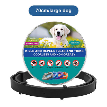 New Pet Dog Cat Collars Veterinary anti Flea and Tick Collar for Cats Dogs Anti-Parasitic Necklace for Large Small Dogs Products