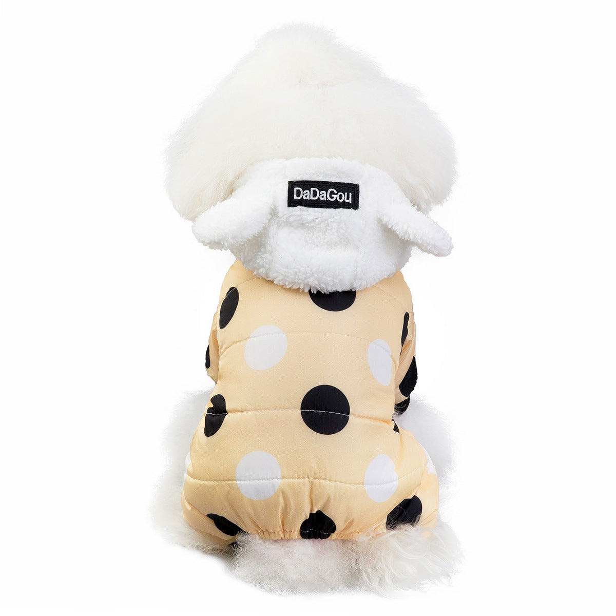 Polka Dot Cotton Pet Coat