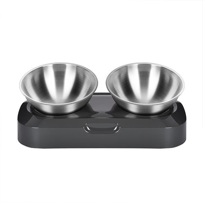 Elevated Pet Double Stainless Steel Bowls