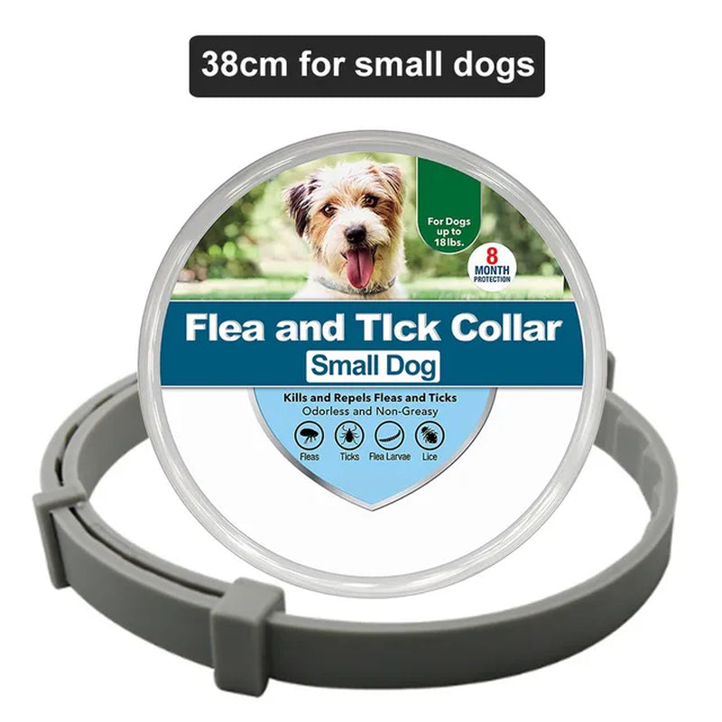 Extendable Pet Dog Flea Collar Antiparasitic Necklace Adjustable anti Flea and Tick Collar Large Dog Puppy Cat Anti-Flea Collar