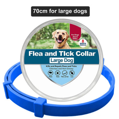 Extendable Pet Dog Flea Collar Antiparasitic Necklace Adjustable anti Flea and Tick Collar Large Dog Puppy Cat Anti-Flea Collar