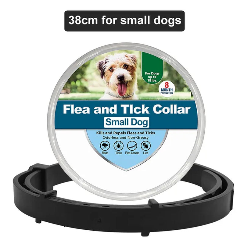 Extendable Pet Dog Flea Collar Antiparasitic Necklace Adjustable anti Flea and Tick Collar Large Dog Puppy Cat Anti-Flea Collar