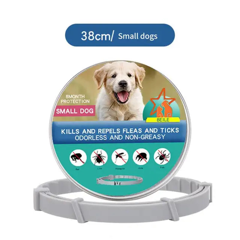 1/2PCS Pet Flea and Tick Collar for Dogs Cats Adjustable Prevention Pet Collar Pest Anti-Mosquito Insect Repellent Puppy