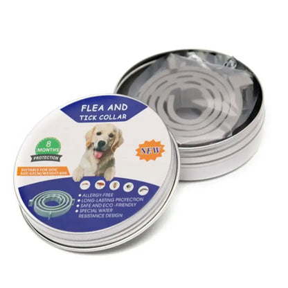 Adjustable Anti-Flea and Tick Collar for Dogs - 8 Month Protection