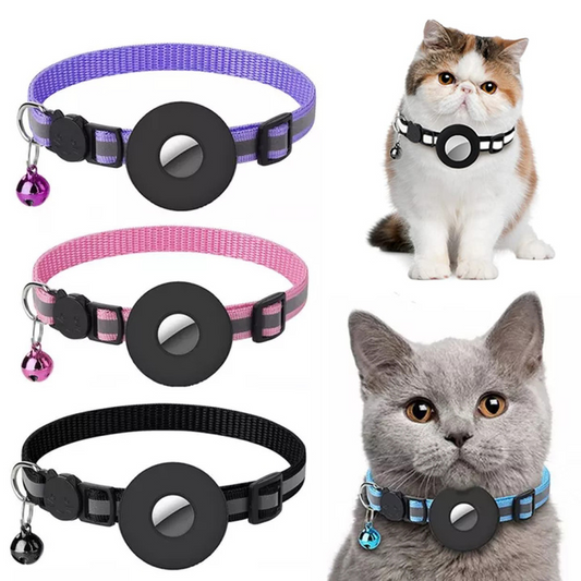 Pet Collar with Air Tag Holder