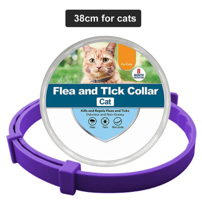 Extendable Pet Dog Flea Collar Antiparasitic Necklace Adjustable anti Flea and Tick Collar Large Dog Puppy Cat Anti-Flea Collar