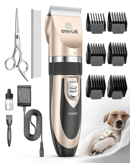 pet hair shaver and accessories