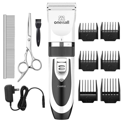 pet hair shaver and accessories