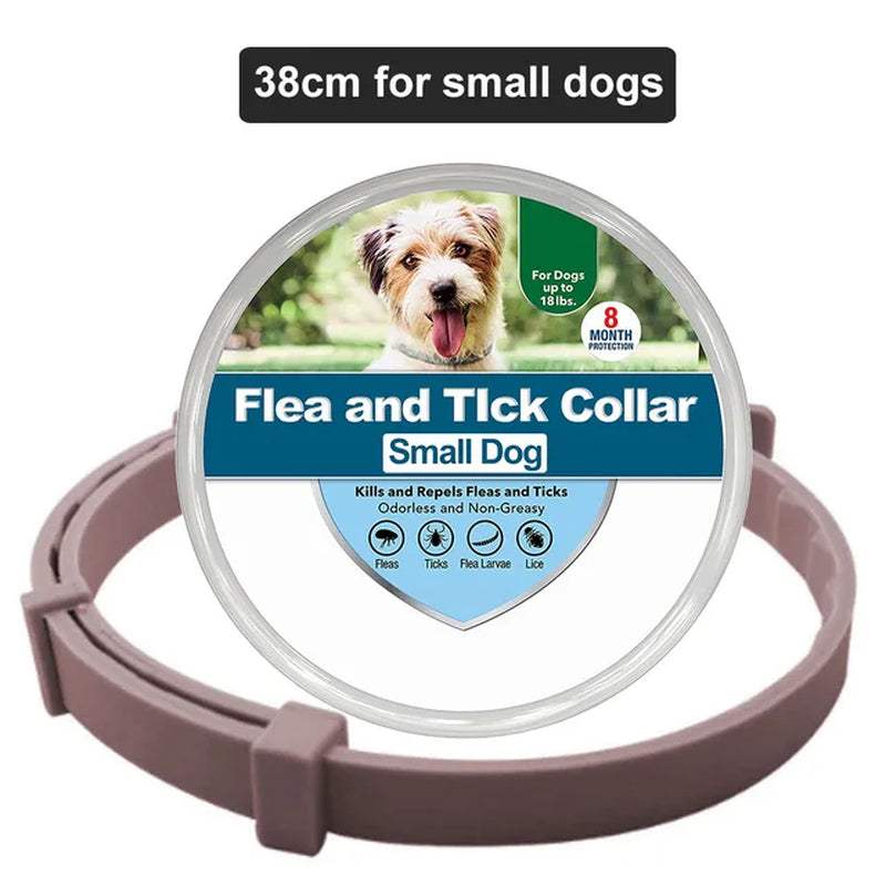 Extendable Pet Dog Flea Collar Antiparasitic Necklace Adjustable anti Flea and Tick Collar Large Dog Puppy Cat Anti-Flea Collar