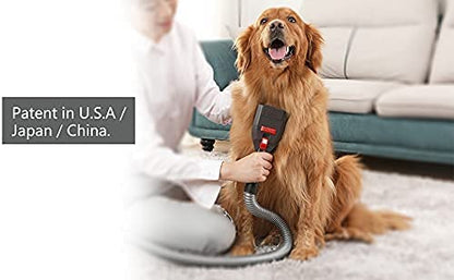 pet grooming brush vacuum attachment