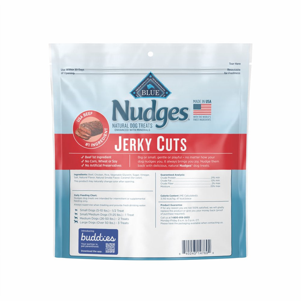 Nudges Jerky Cuts Natural Dog Treats Beef