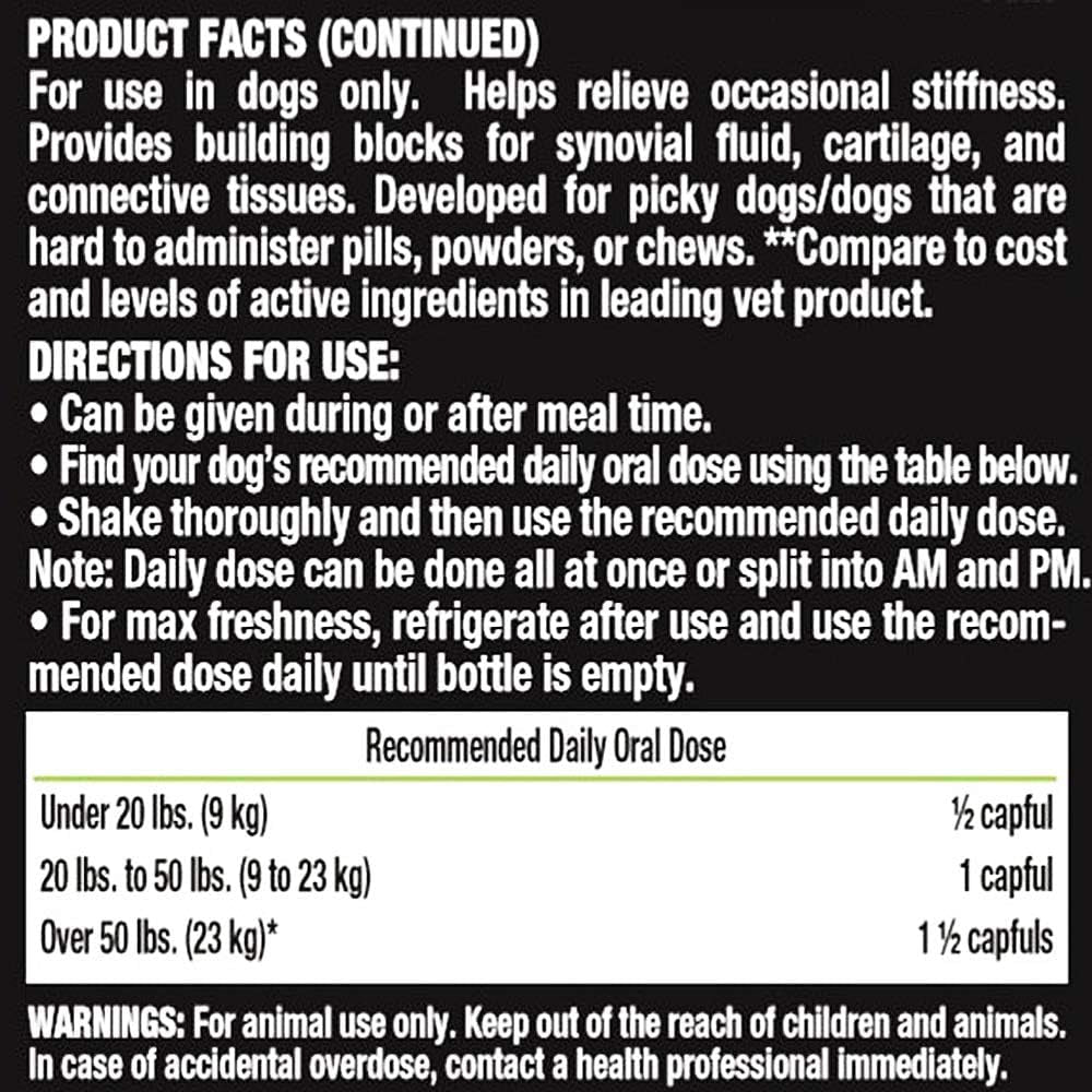 Liquid-Vet K9 Hip & Joint Advanced Formula, Unflavored, 32 Oz