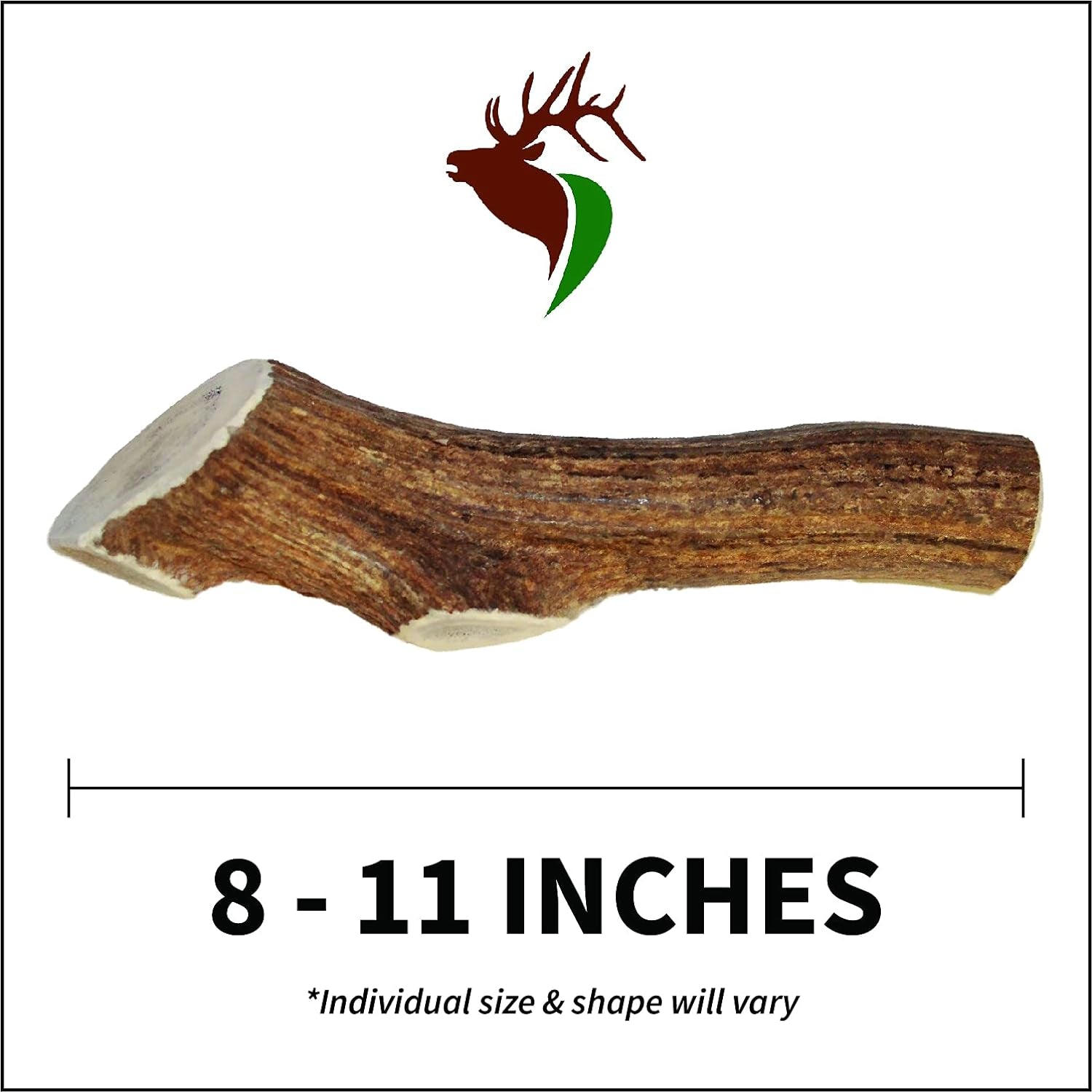 - Giant Whole Single Pack (For 75+ Lb Dogs) Premium Grade Elk Antler for Dogs (1 Piece) Sourced in the USA