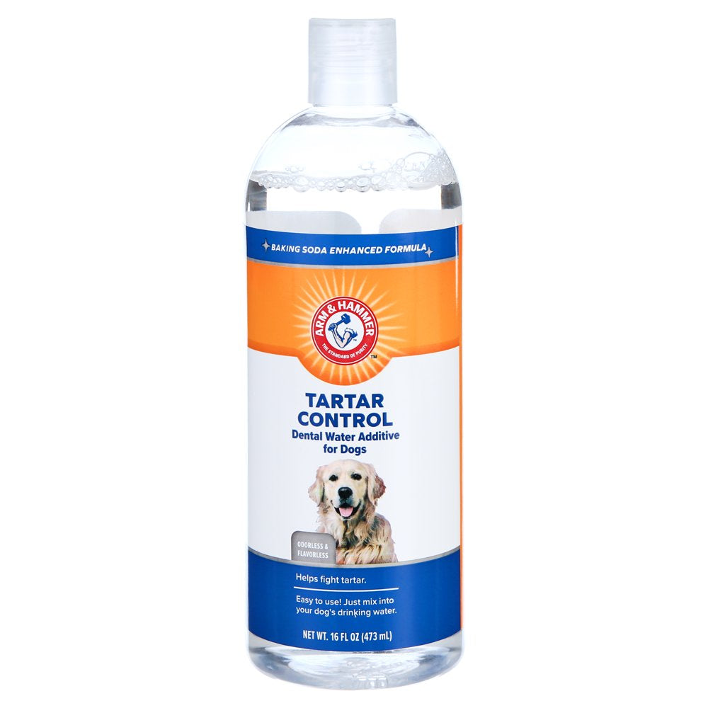 , Flavorless Dental Rinse for Adult Dogs