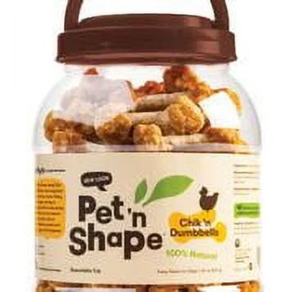 All Natural Chik 'N Rice Dumbbells Dog Treats, 2 Lb Tub