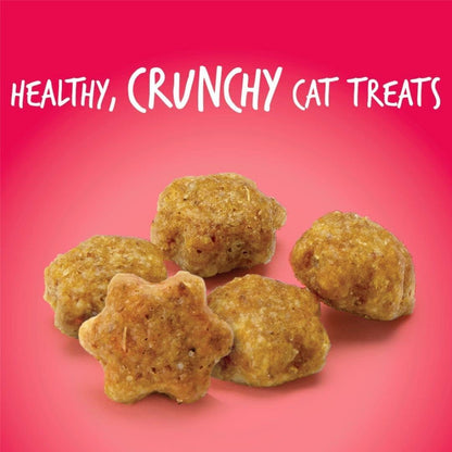 Cat Crunchy Treats for Cats – Healthy Low Calorie Packed with Protein – Free of Wheat, Corn and Soy – Made with Real Salmon with Cranberry – 2.5 Ounces