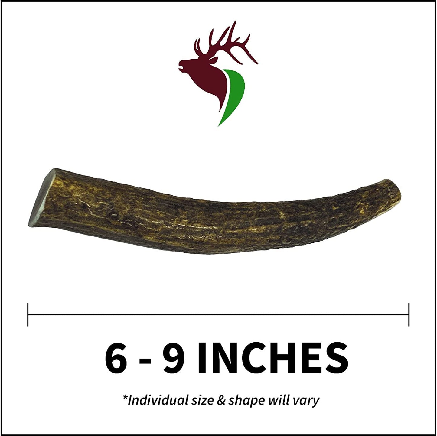 - Medium Whole Single Pack (For 20-45 Lb Dogs and Puppies) Premium Grade Elk Antler for Dogs (1 Piece) Sourced in the USA