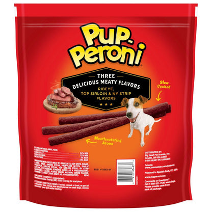 Triple Steak Flavor Dog Treats, 35Oz Bag