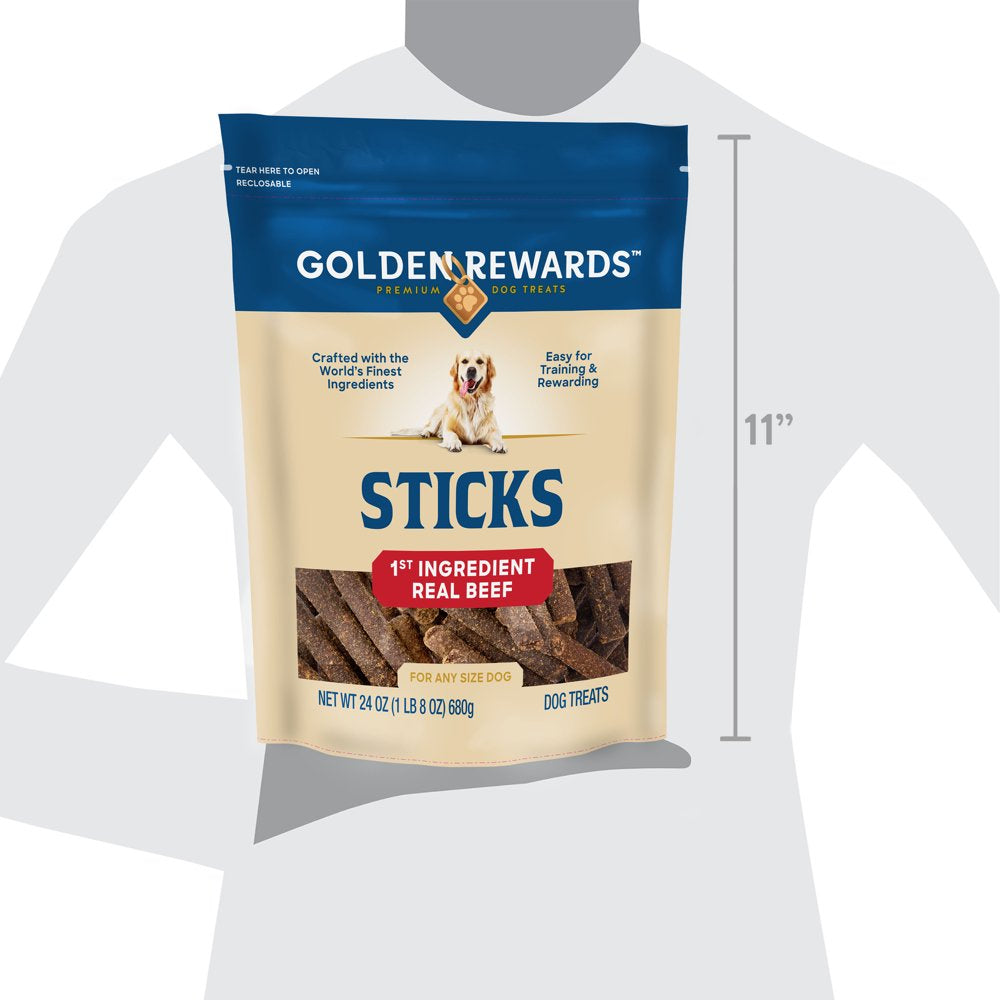 Chicken Dry Stick Treats for Dogs, 24 Oz Bag