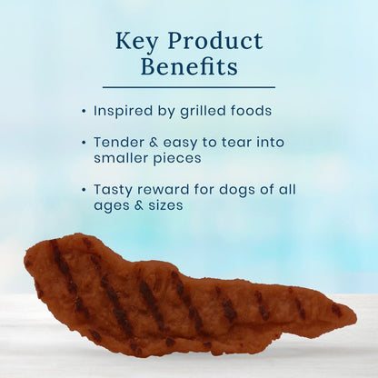 Nudges Grillers Natural Dog Treats Steak Bag