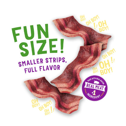 Purina  with Real Meat Dog Treats, Fun Size Original with Bacon Flavor