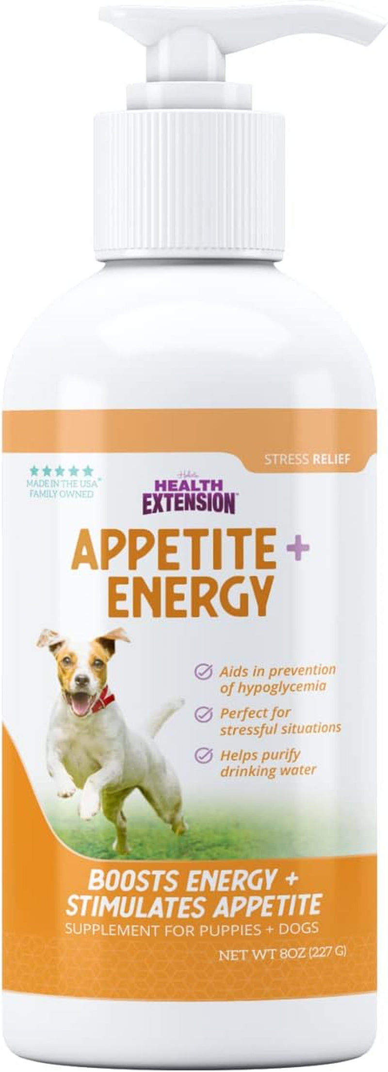 Stress Relief - Tasty Liquid Supplement for Puppies & Adult Dogs