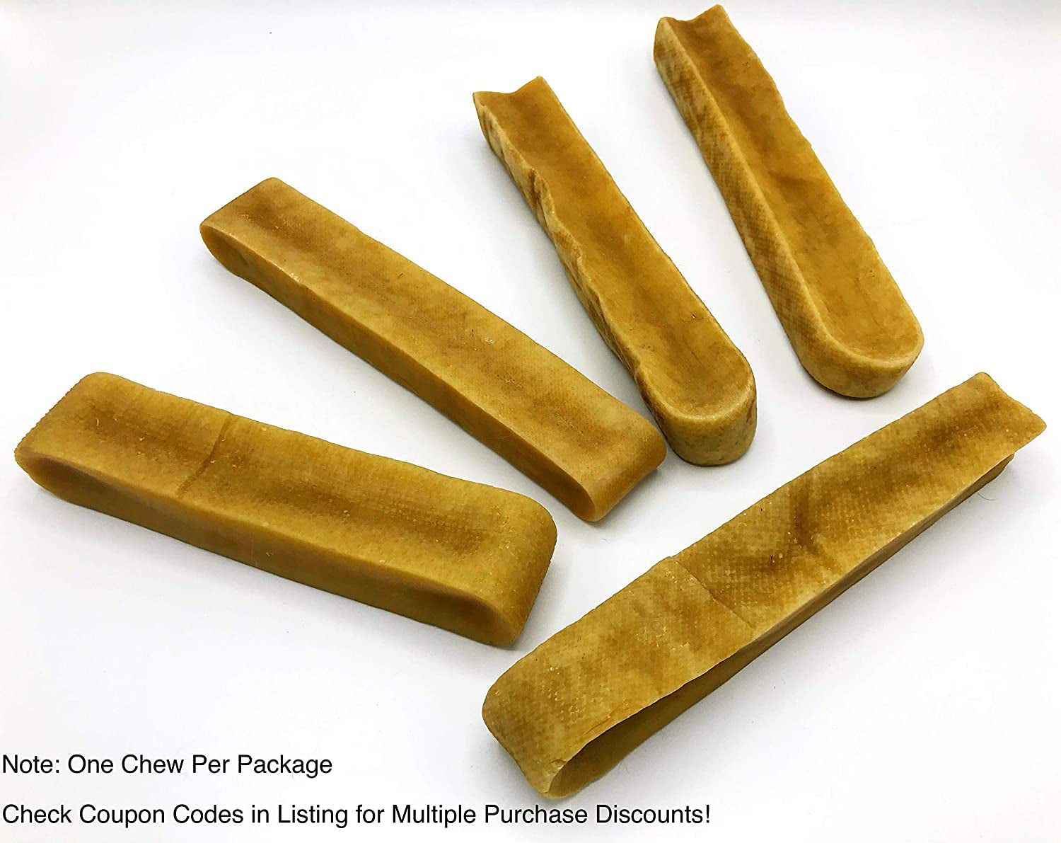 Yak Snak Dog Chews - All Natural Hard Cheese Himalayan Dog Treats - Long Lasting Dog Chews, Made from Yak Milk, Small, Medium. Large & Extra Large Sizes (XXL 1-Pack)