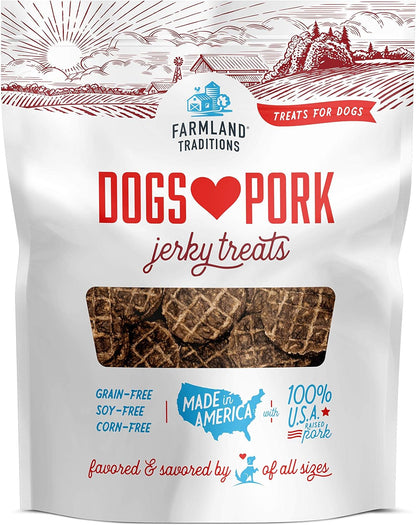 New Filler Free Dogs Love Pork Premium Jerky Treats for Dogs (13.5 Oz.)