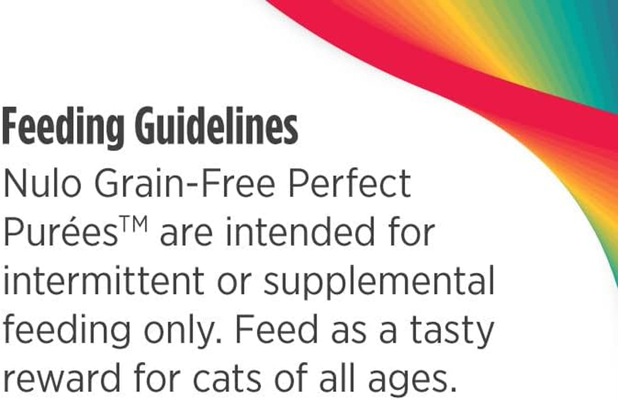 Freestyle Grain-Free Perfect Purees Premium Wet Cat Treats, Squeezable Meal Topper for Felines, High Moisture Content to Support Hydration, 0.5 Ounces in Each Lickable Wet Cat Treat Pouch