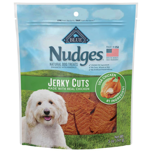 Nudges Jerky Cuts Natural Dog Treats Chicken Bag