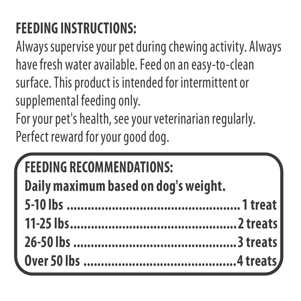 Sweet Potato Wrapped with Duck Flavor Dry Training Treats for All Dogs, 16 Oz