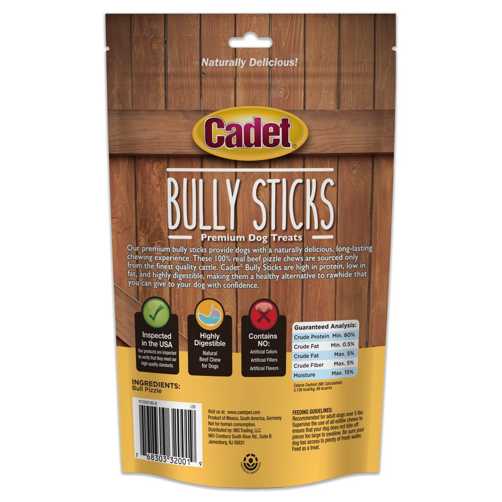 Bully Sticks Dog Treats 5.2 Oz. Value Pack