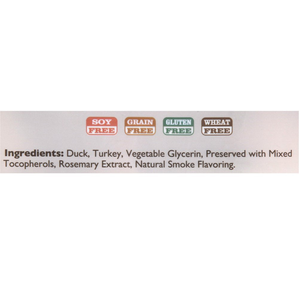 Natural Value Treats 14Oz-Duck Sausages