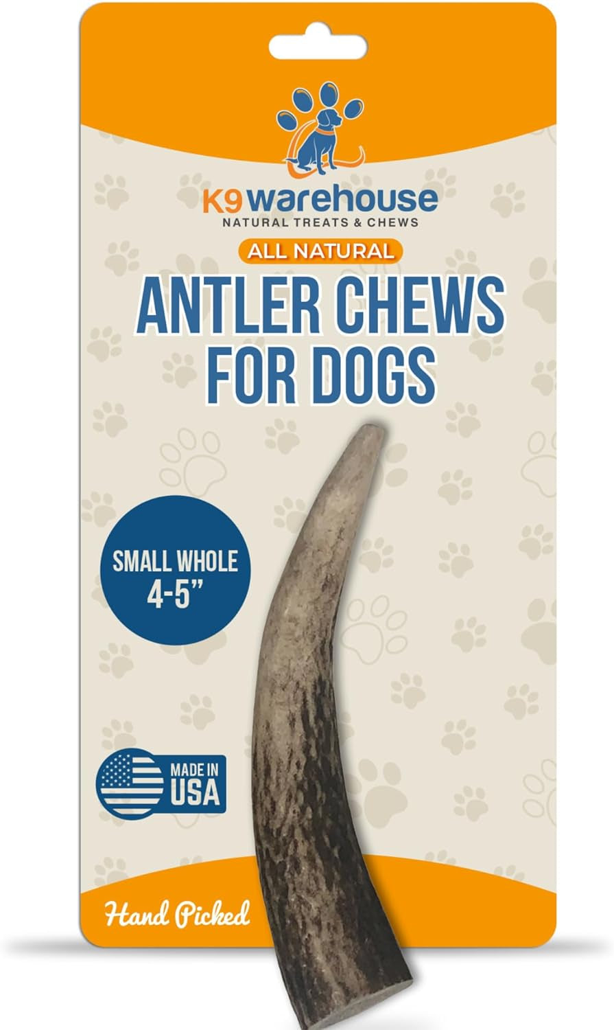 ® - Elk Antlers for Dogs - Natural Elk Antler Dog Chew & Split Elk Antlers for Dogs Large, XL, Medium, Small Dogs - Dog Antlers for Aggressive Chewers - Long Lasting Deer Antler Dog Bone