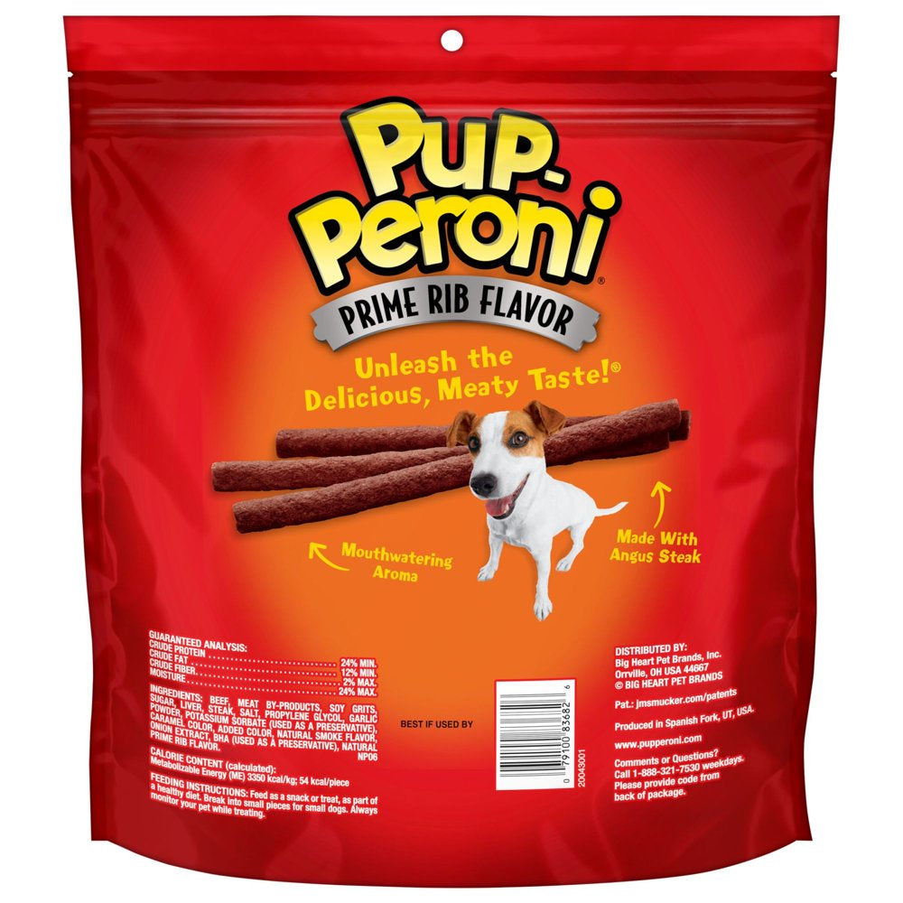 Prime Rib Flavor Dog Treats, 35Oz Bag