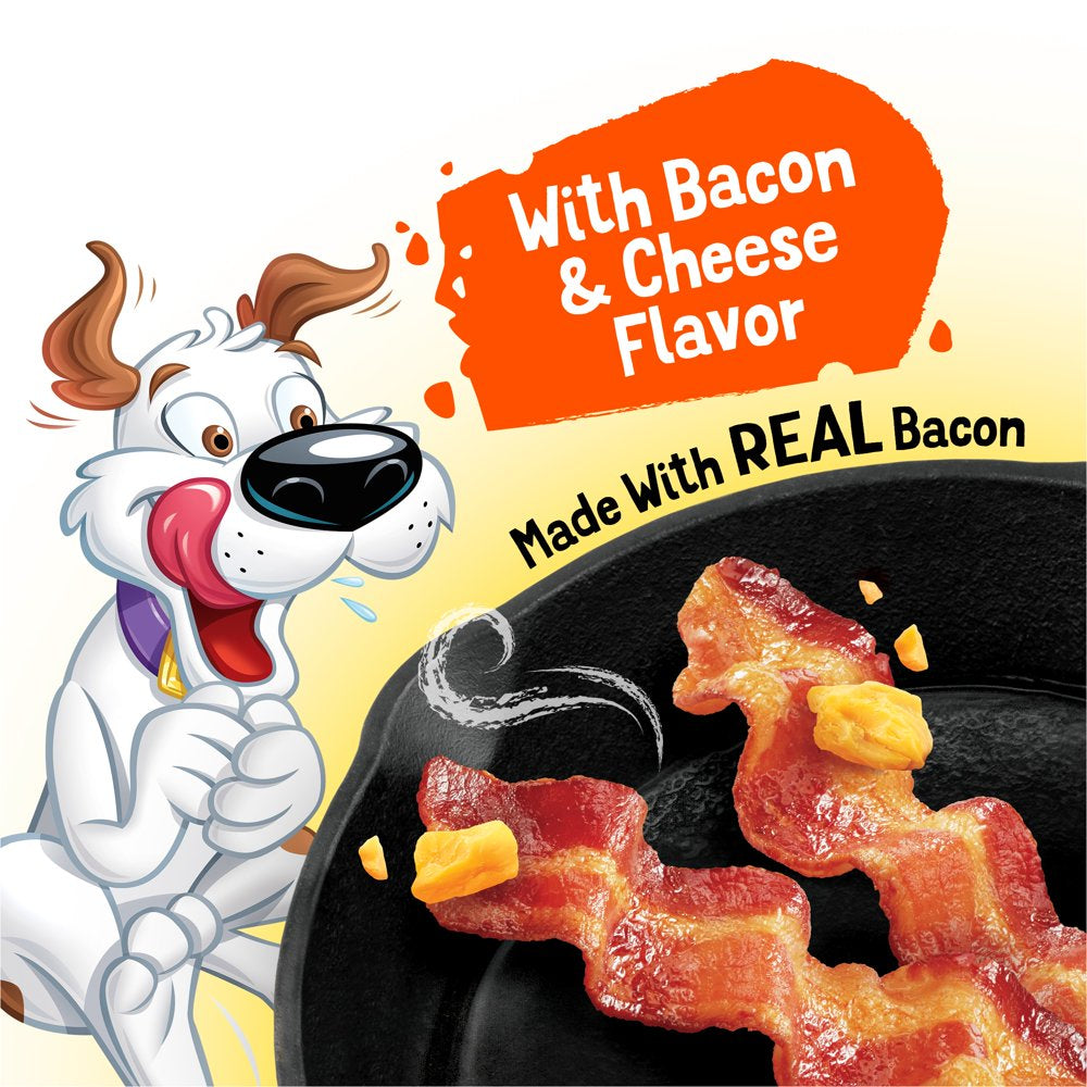 Purina  Strips with Real Meat Dog Training Treats with Bacon and Cheese Flavors