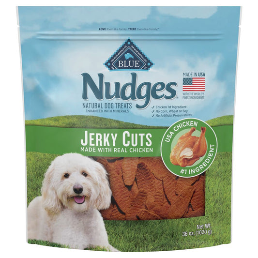 Nudges Jerky Cuts Natural Dog Treats Chicken