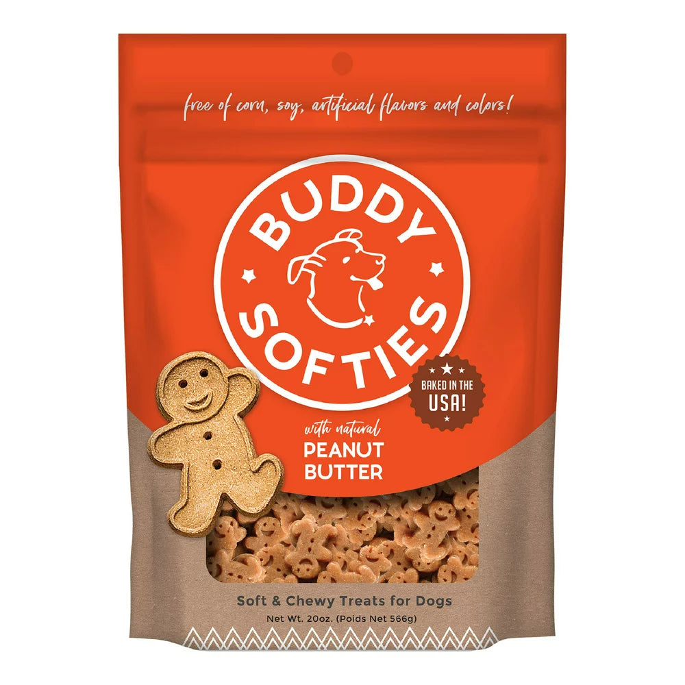 Peanut Butter Flavor Biscuit Treats for Dogs, 20 Oz.