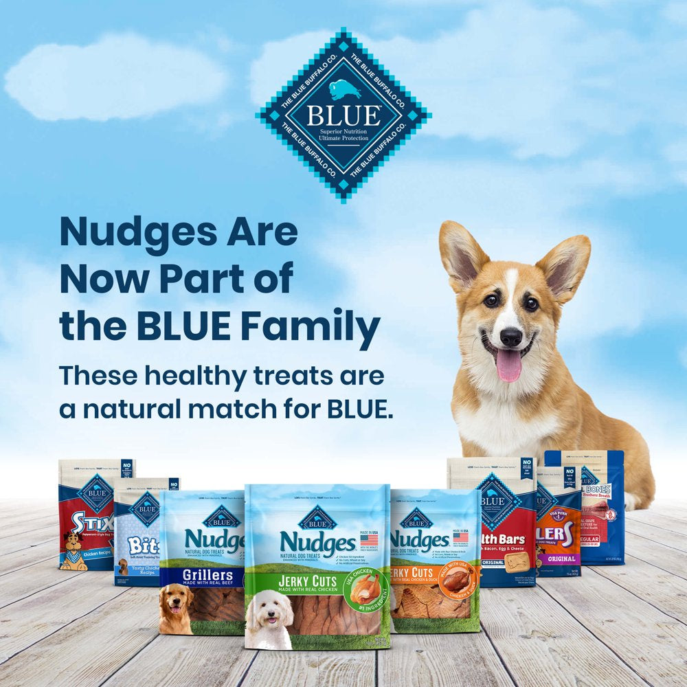 Nudges Jerky Bites Natural Dog Treats Chicken Bags