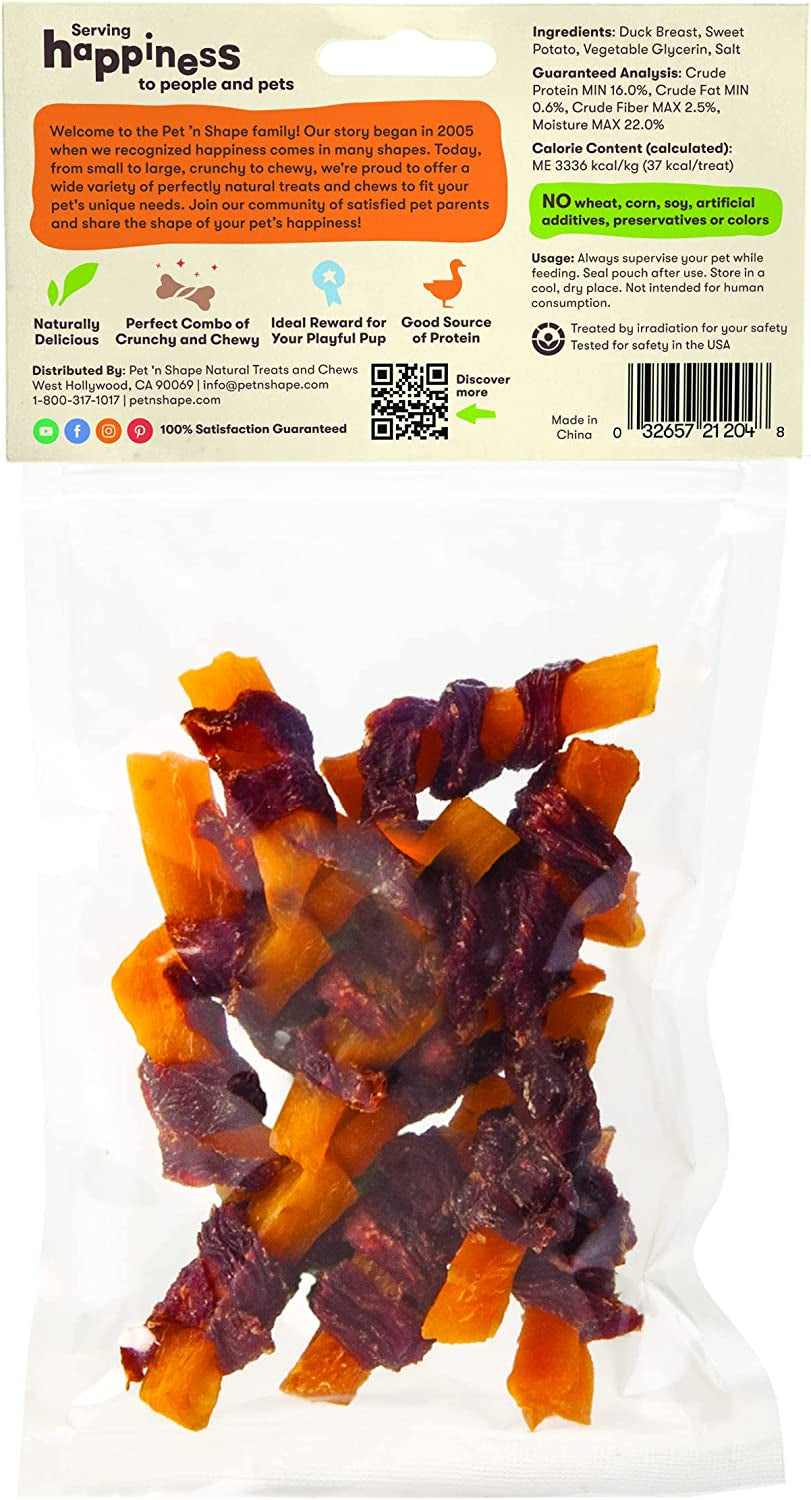 Sweet Potato Chews Jerky Dog Treats - 4 Ounce