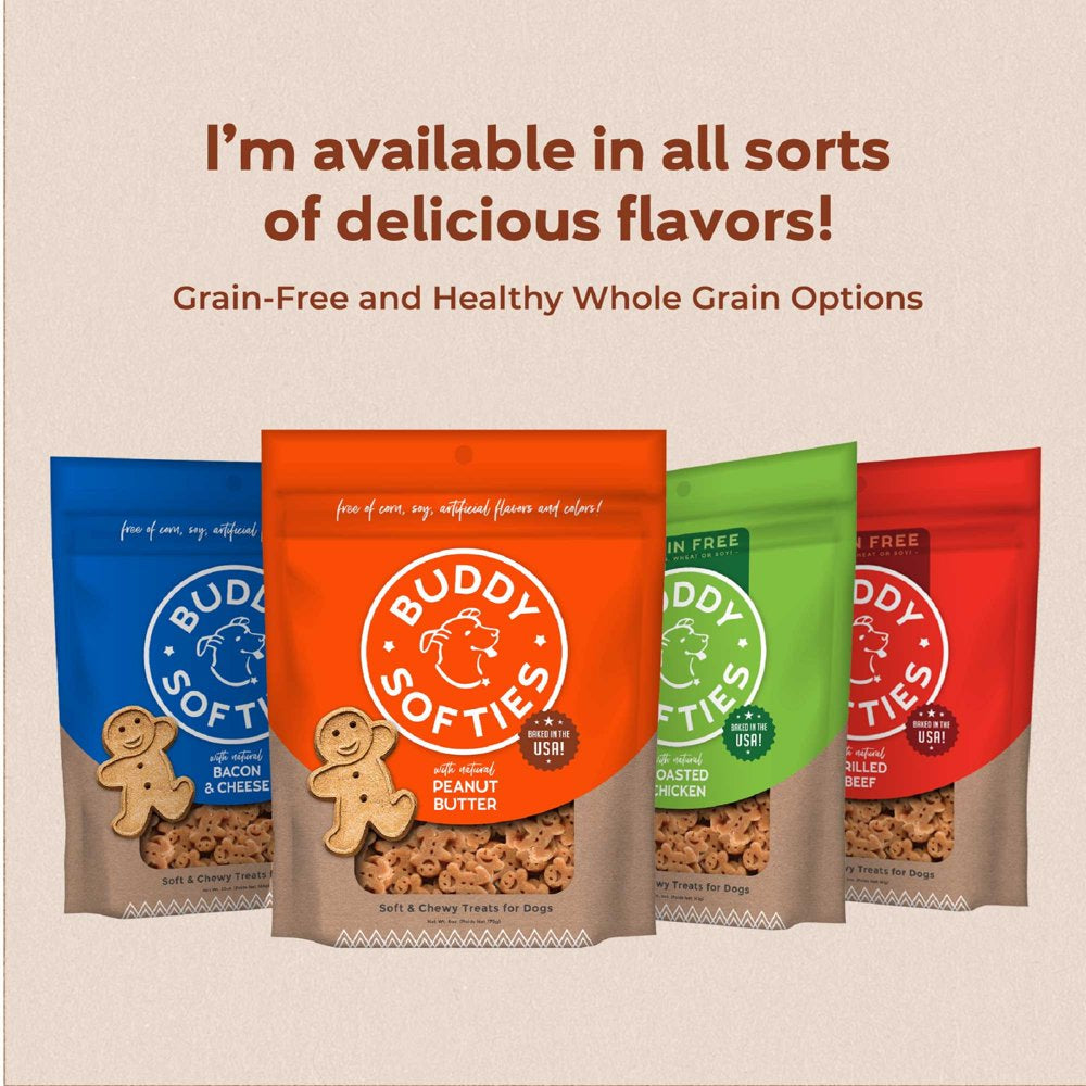 Peanut Butter Flavor Biscuit Treats for Dogs, 20 Oz.