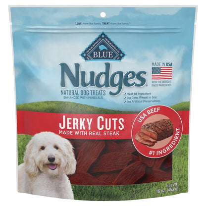 Nudges Jerky Cuts Natural Dog Treats Beef