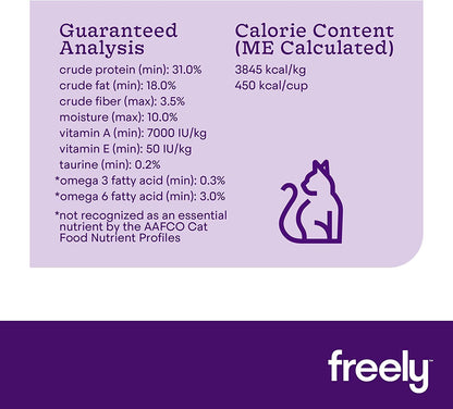 Limited Ingredient Diet, Natural Cat Food Grain Free Dry Cat Food, Rabbit Recipe, 3Lb Bag