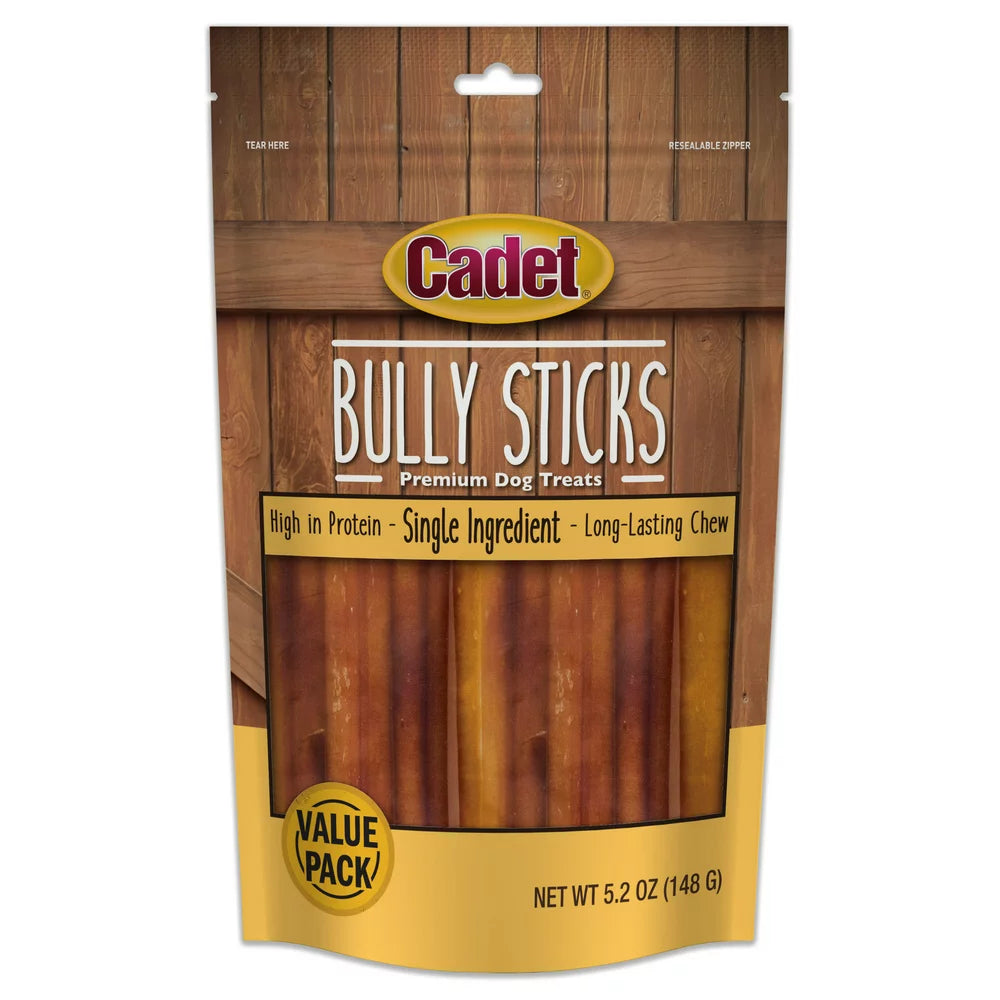 Bully Sticks Dog Treats 5.2 Oz. Value Pack