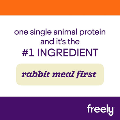 Limited Ingredient Diet, Natural Cat Food Grain Free Dry Cat Food, Rabbit Recipe, 3Lb Bag