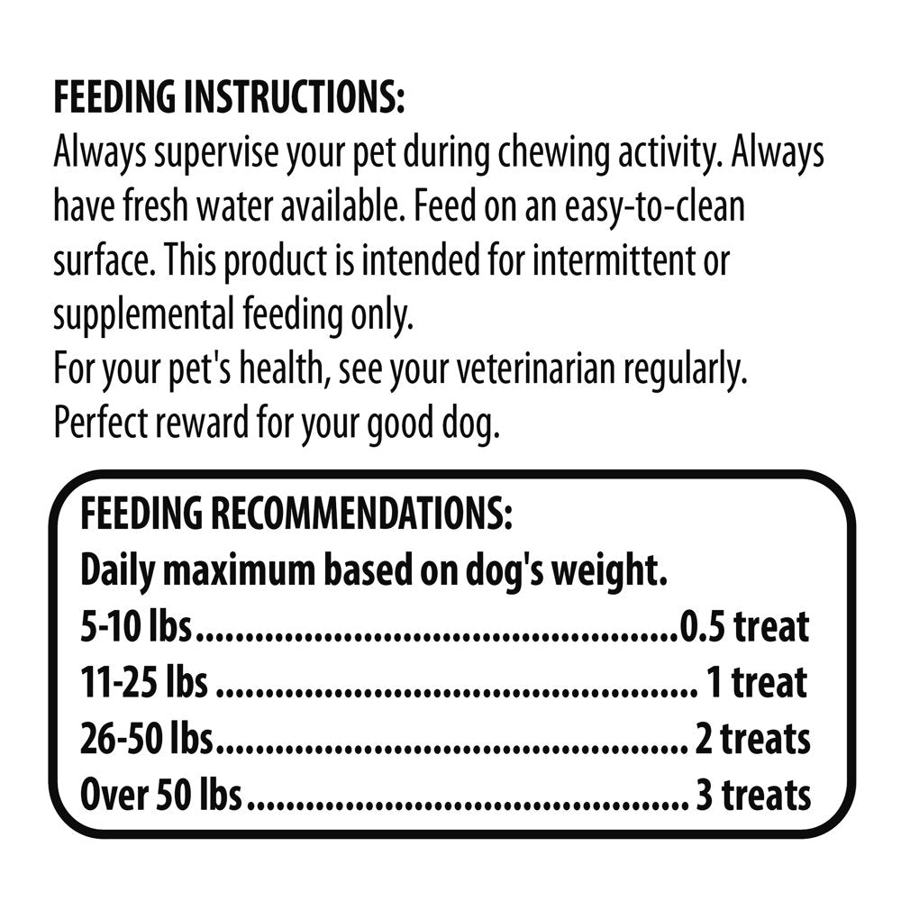 Chicken Flavor Premium Dry Jerky Treats for All Dogs, 64 Oz