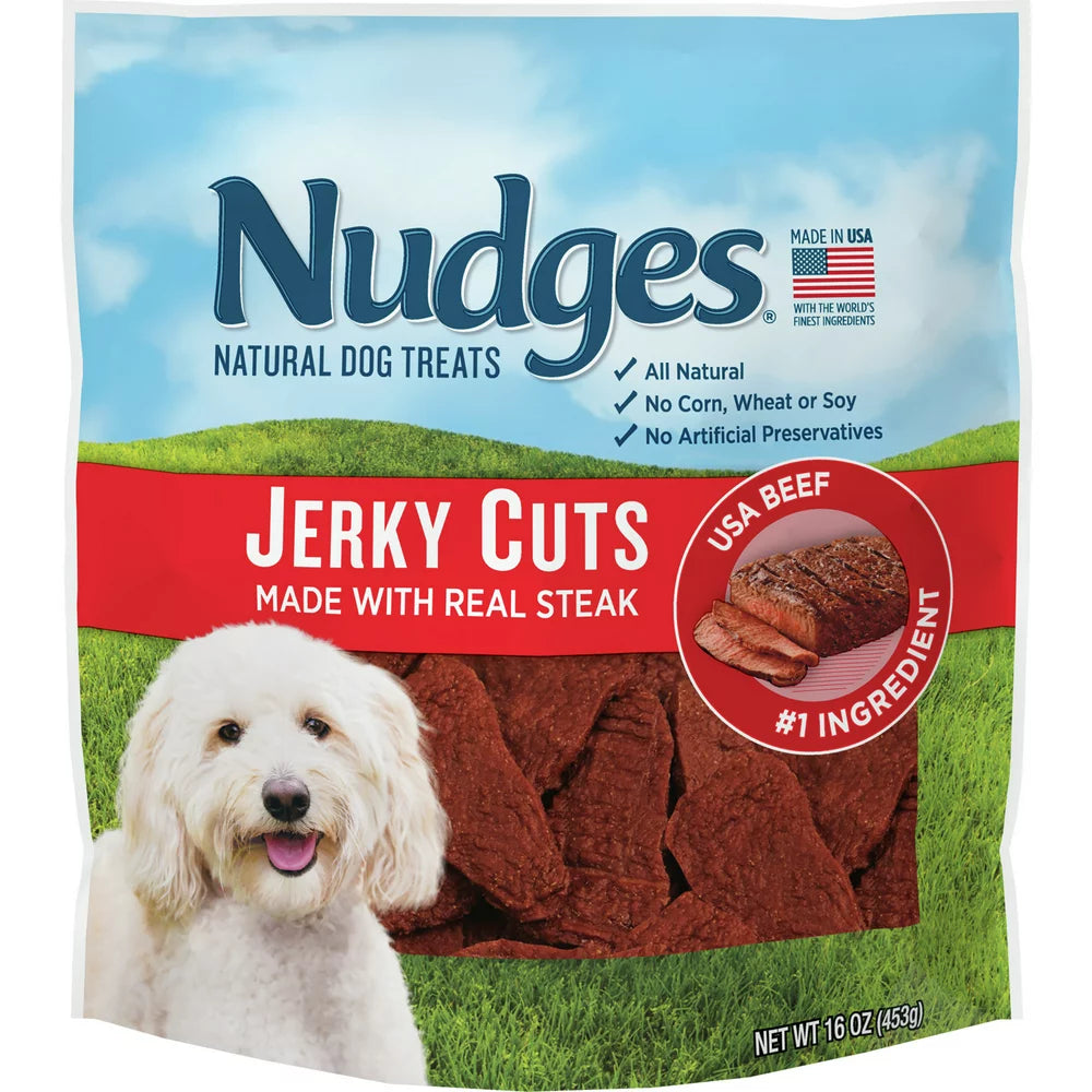 Steak Jerky Dog Treats, 18 Oz.