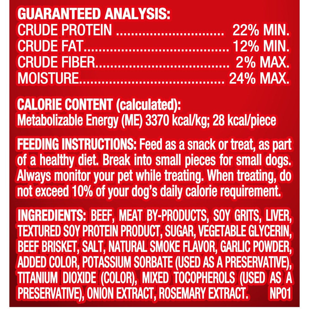 Rounds Dog Treats with Beef Brisket, 5 Oz. Bag