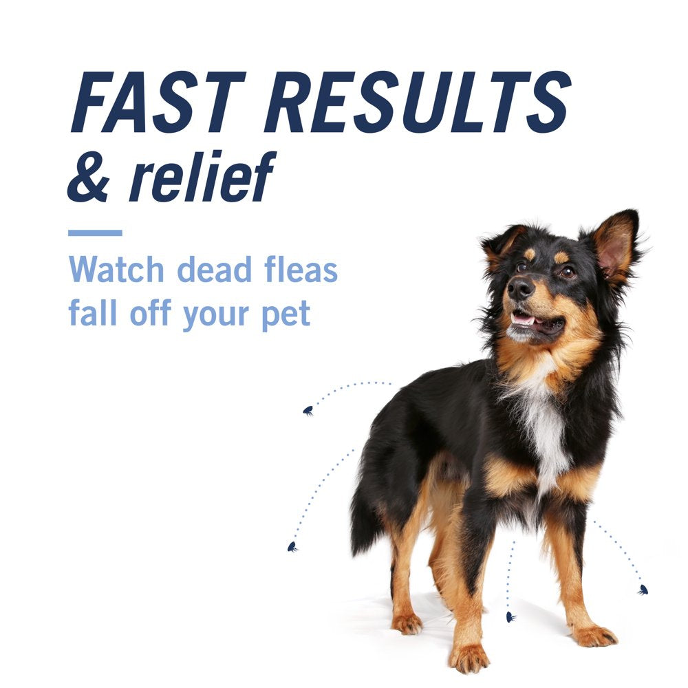 Petarmor  Fast-Acting Oral Flea Treatment for Medium and Large Dogs 25.1-125 Lbs, 6 Doses, 57 Mg