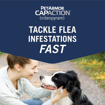 Fast Acting Flea Treatment for Small Dogs, 6 Tablets